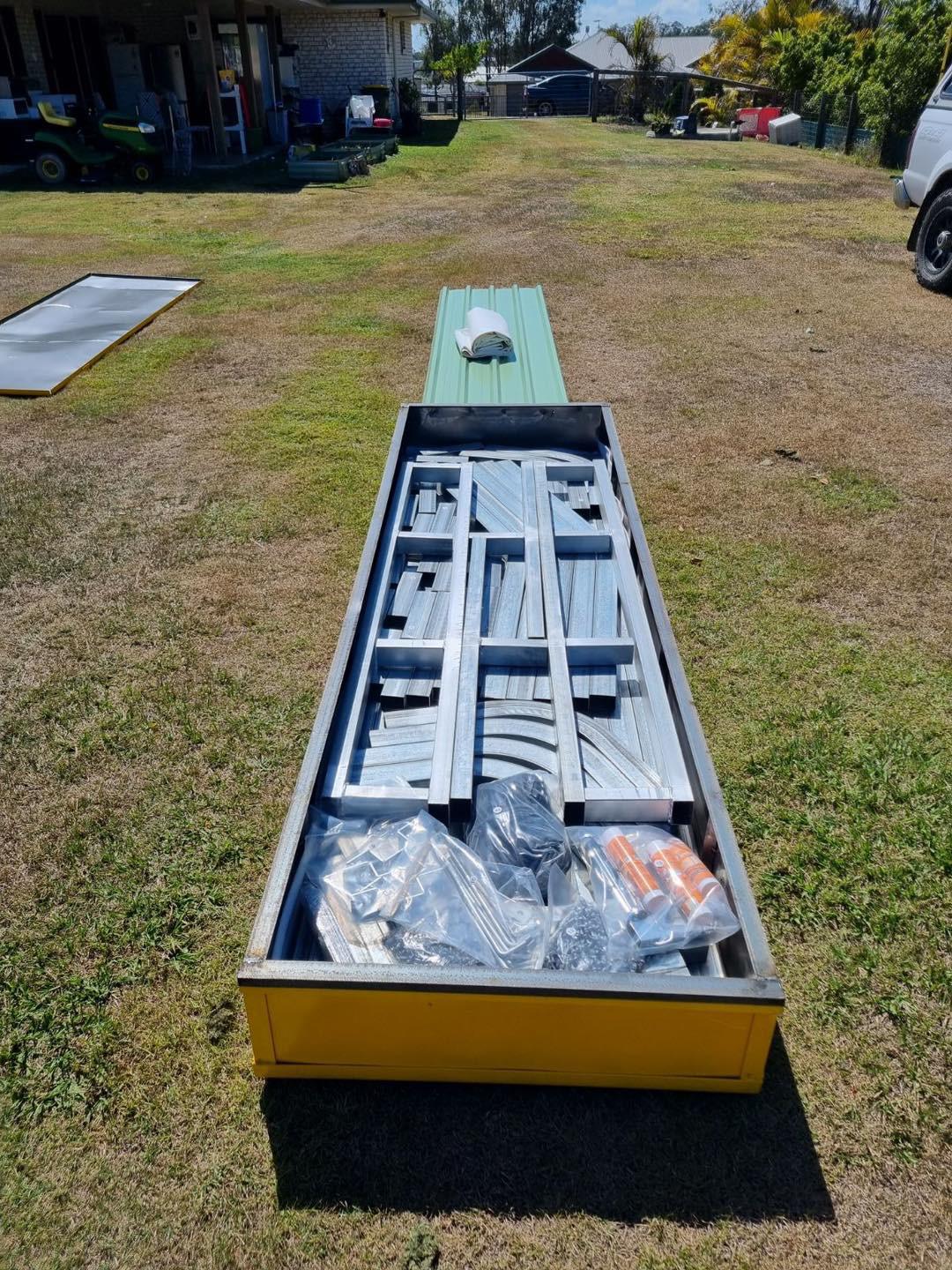 Unpack and identify components instruction