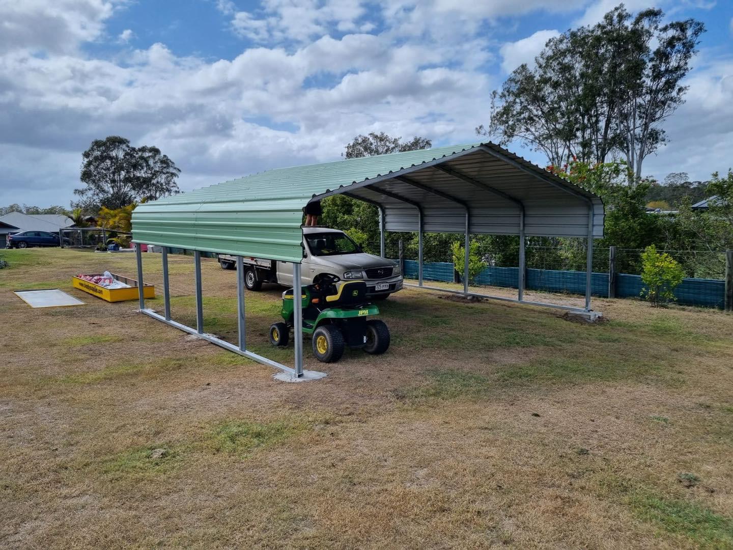 Finished shade shed example